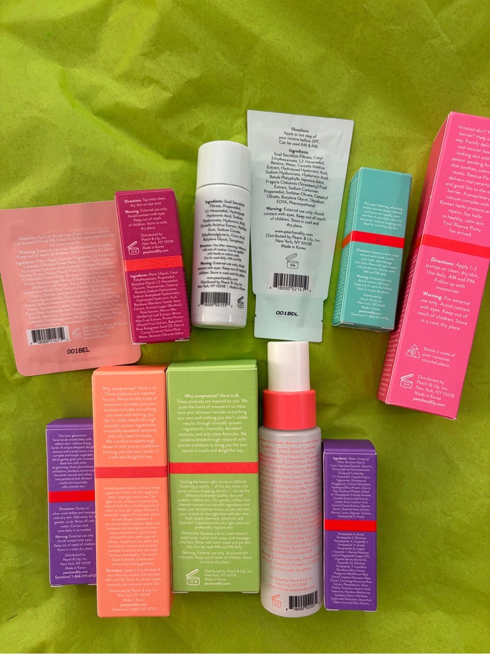 Peach & Lily Korean Skincare Travel Bundle Destash - Picture 2 of 3
